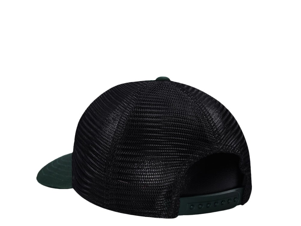 American Needle Smokey Bear Valin Dark Green Trucker Snapback Gorra