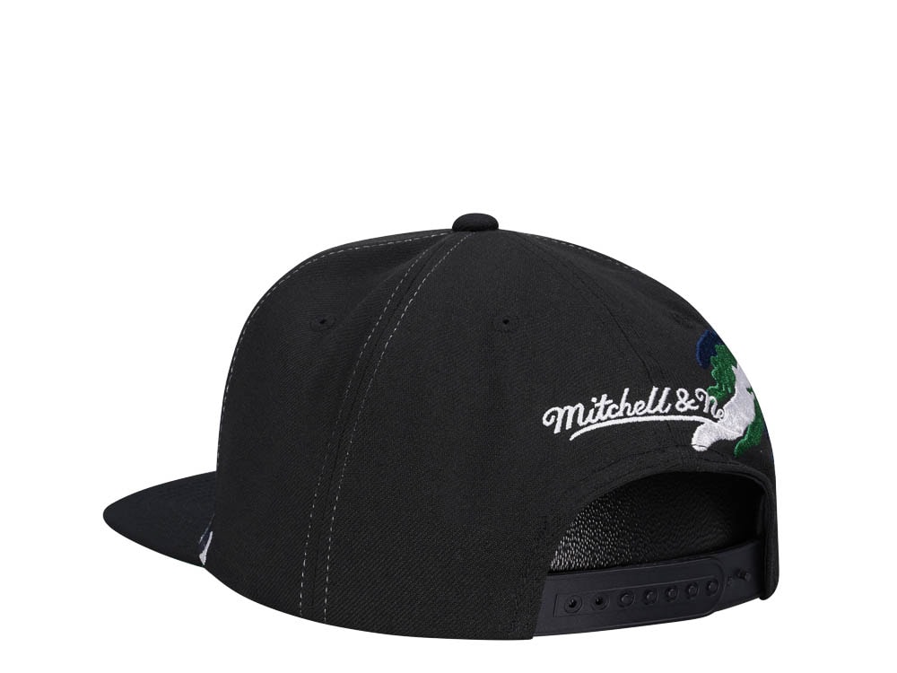 Mitchell & Ness Hartford Whalers Vintage Paintbrush Snapback Gorra