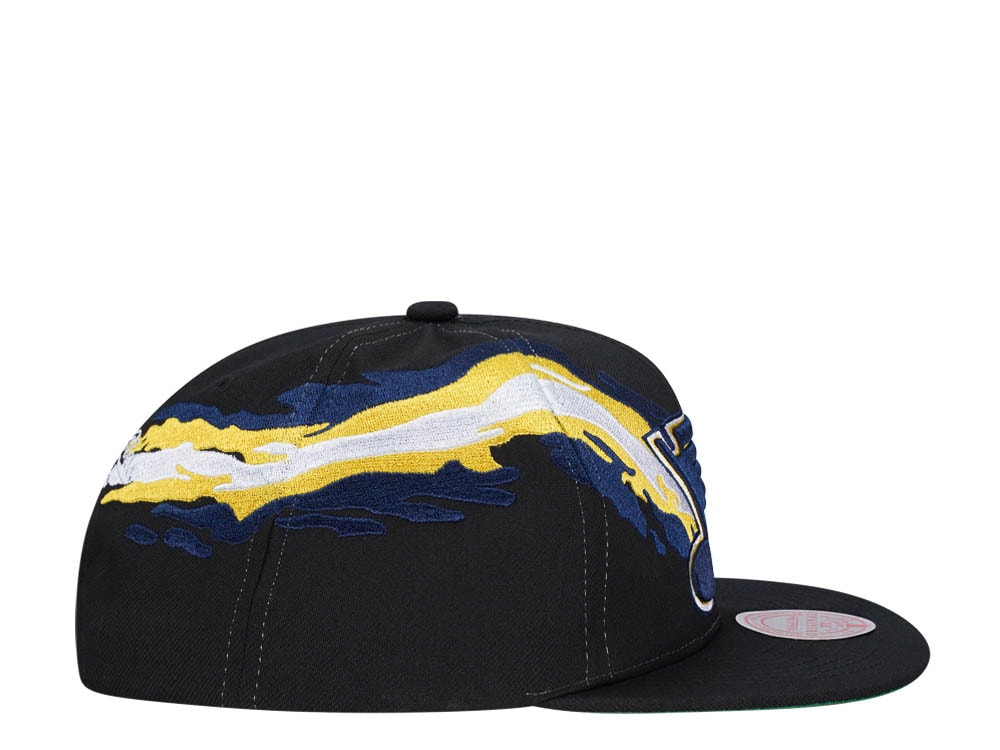 Mitchell & Ness St. Louis Blues Vintage Paintbrush Snapback Gorra