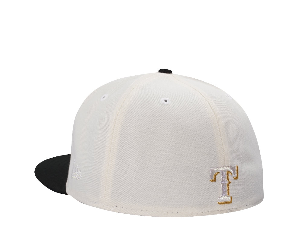New Era Texas Rangers Inaugural Season Chrome Two Tone Edition 59Fifty Fitted Gorra