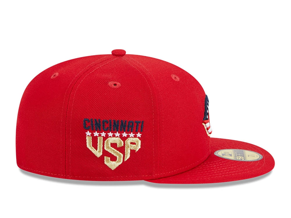 New Era Cincinnati Reds 4th of July 23 59Fifty Fitted Gorra
