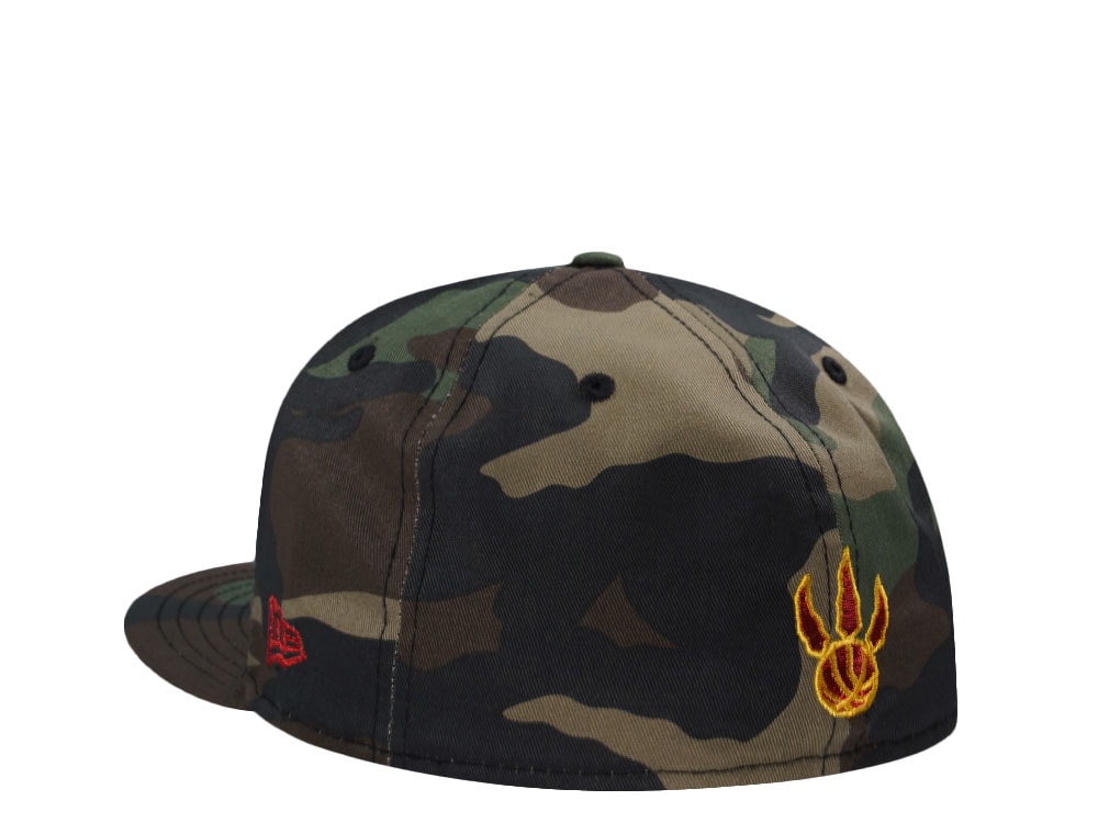 New Era Toronto Raptors 30th Anniversary Camo Prime Edition 59Fifty Fitted Gorra