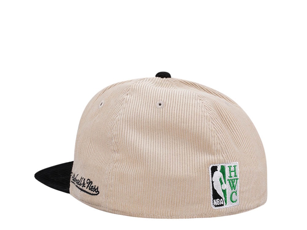Mitchell & Ness Boston Celtics Finals 2008 Two Tone Hardwood Classic Cord Edition Dynasty Fitted Gorra