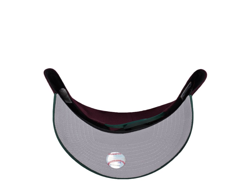 New Era Boston Red Sox World Series 1967 Maroon Two Tone Edition 9Forty A Frame Snapback Gorra