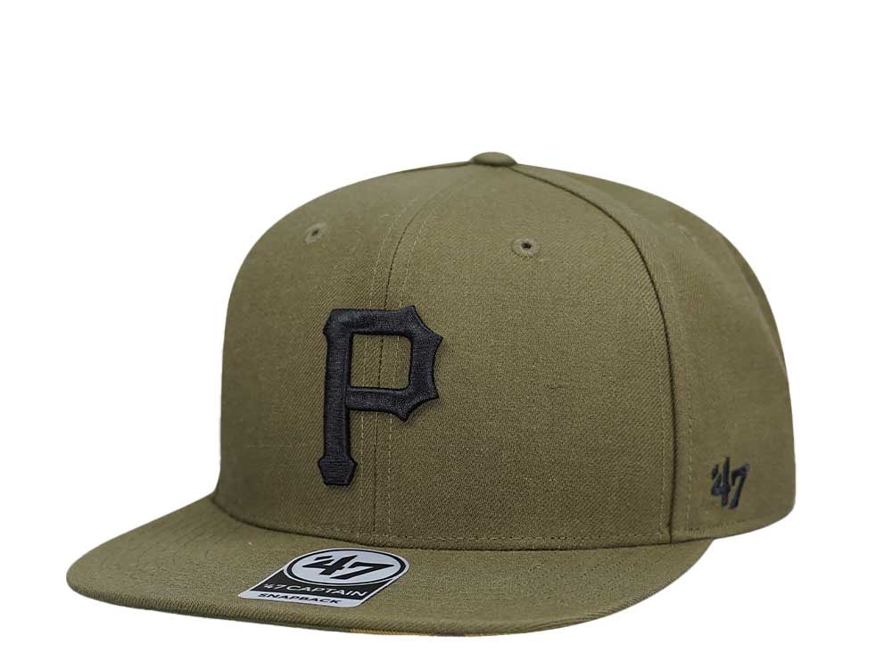 47Brand Pittsburgh Pirates Sandalwood Ballpark Camo Captain Snapback Gorra