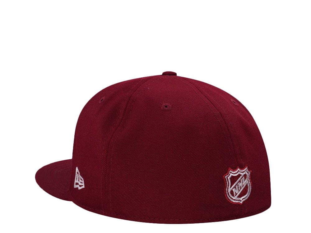 New Era New York Rangers 70th Anniversary Smooth Red Throwback Edition 59Fifty Fitted Gorra