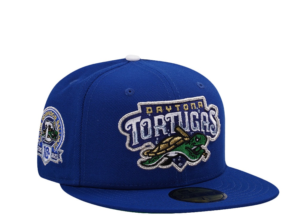 New Era Daytona Tortugas 10th Anniversary Blue Prime Edition 59Fifty Fitted Gorra