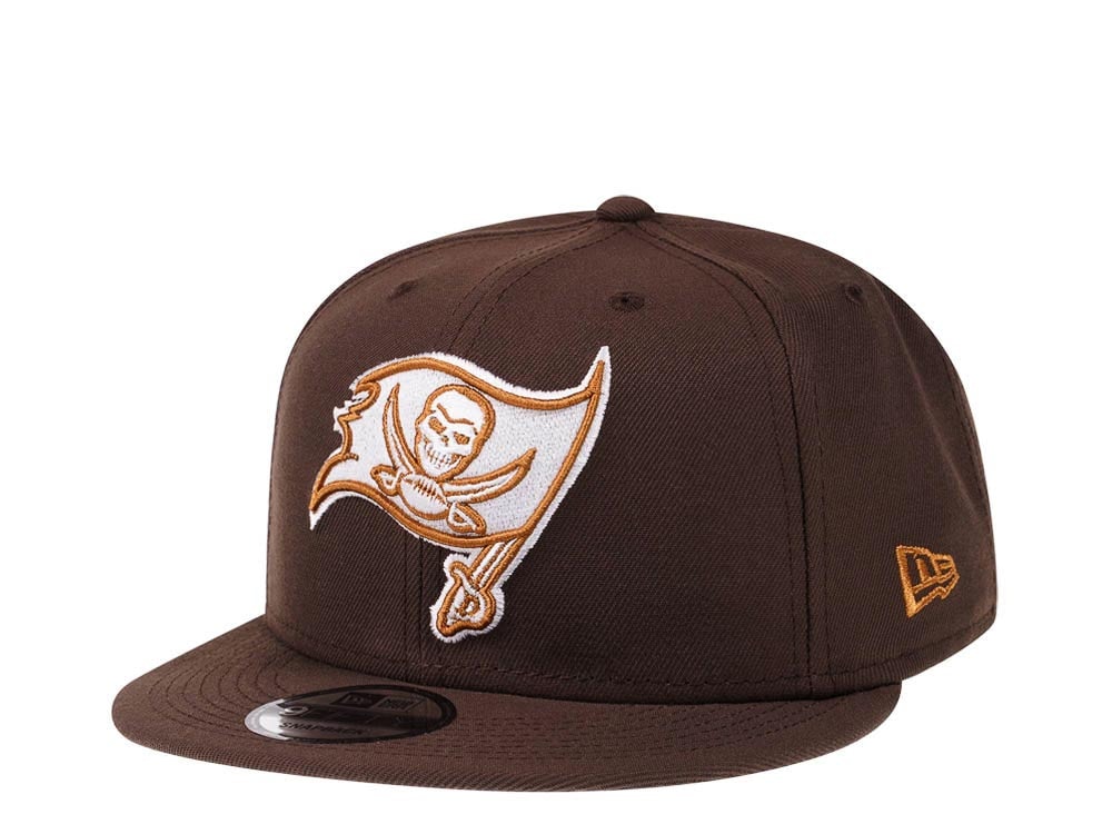 New Era Tampa Bay Buccaneers Brown Caramel Edition 9Fifty Snapback Gorra
