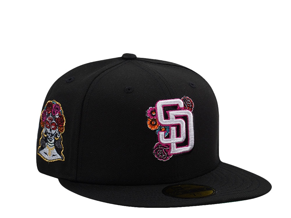 New Era San Diego Padres City Connect Black Prime Edition 59Fifty Fitted Gorra