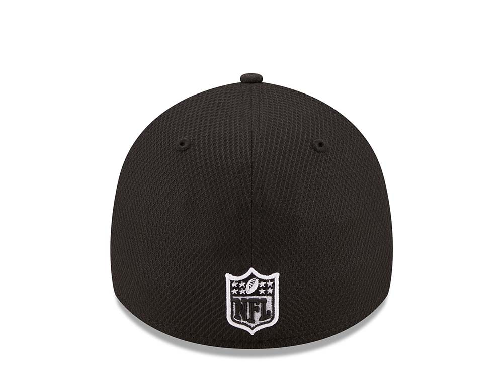 New Era Green Bay Packers Black 39Thirty Stretch Gorra