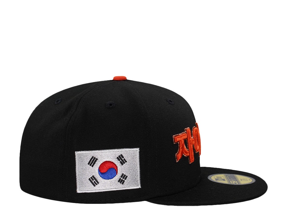 New Era San Francisco Giants Korean Heritage Black Prime Edition 59Fifty Fitted Gorra