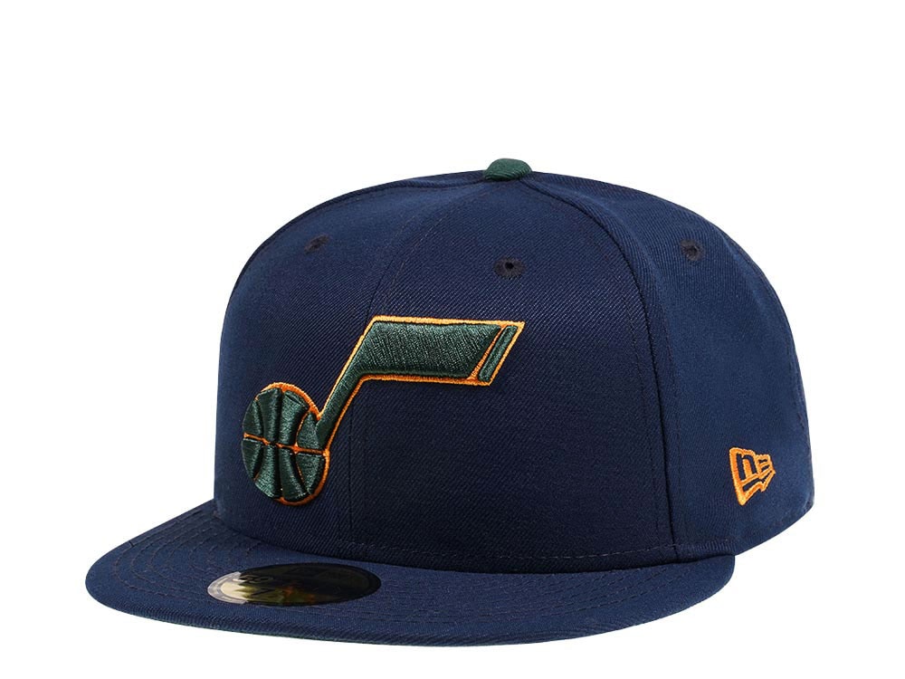 New Era Utah Jazz Deep Blue Prime Edition 59Fifty Fitted Gorra