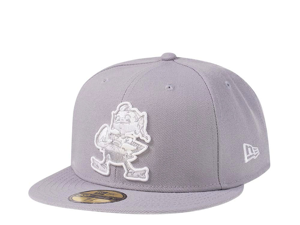 New Era Cleveland Browns All Gray Edition 59Fifty Fitted Gorra
