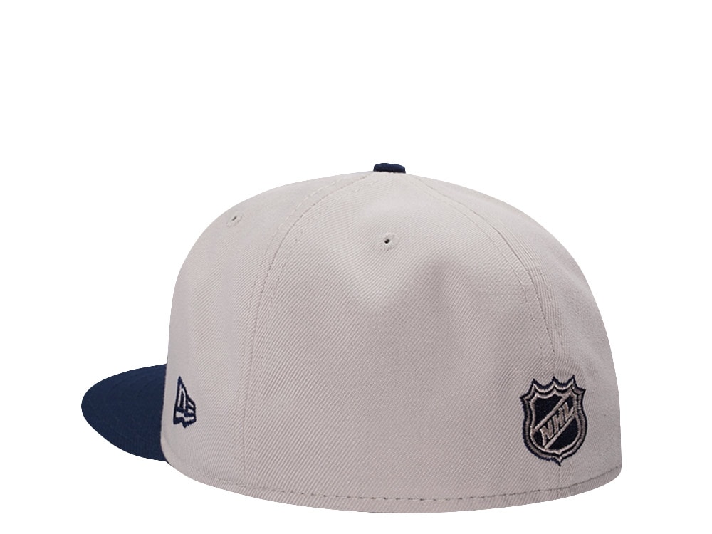 New Era Columbus Blue Jackets 10th Anniversary Stone Two Tone Edition 59Fifty Fitted Gorra