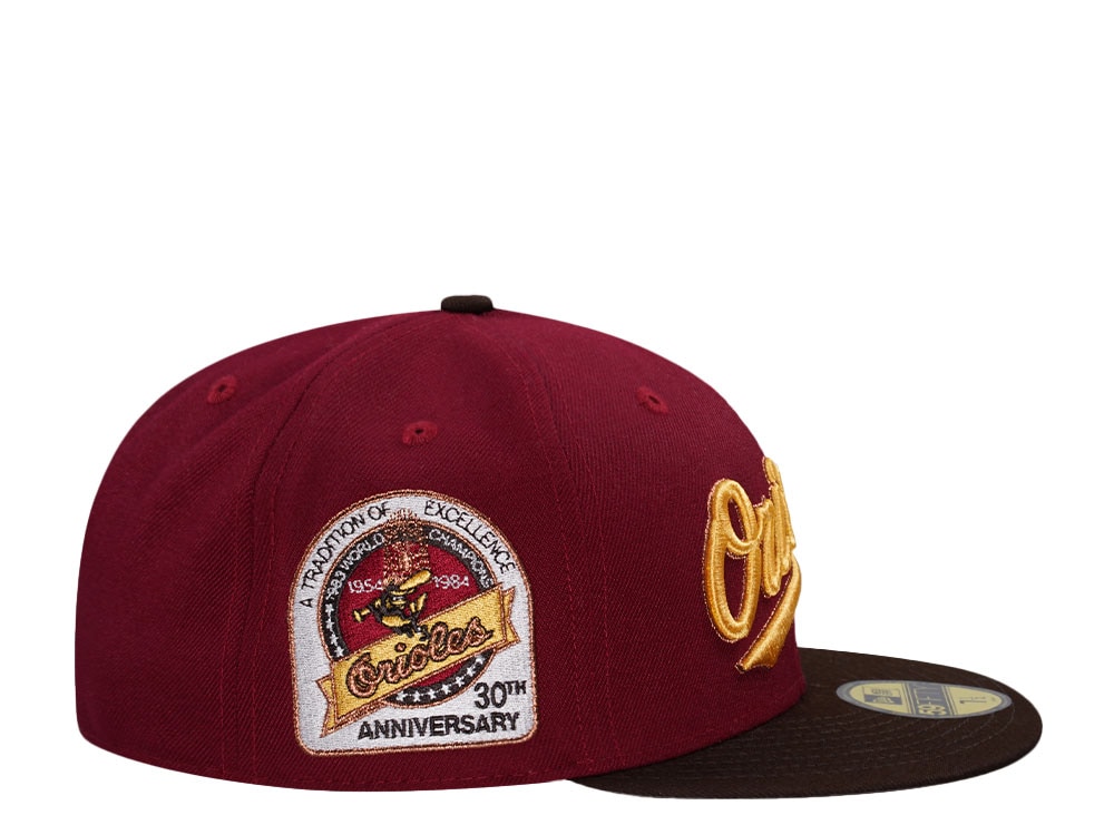 New Era Baltimore Orioles 30th Anniversary Prime Two Tone Edition 59Fifty Fitted Gorra