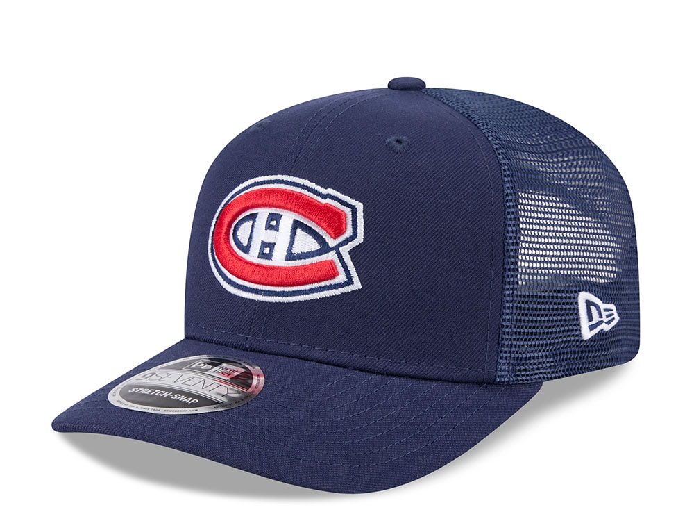 New Era Montreal Canadiens Navy Edition 9Seventy Trucker Snapback Gorra