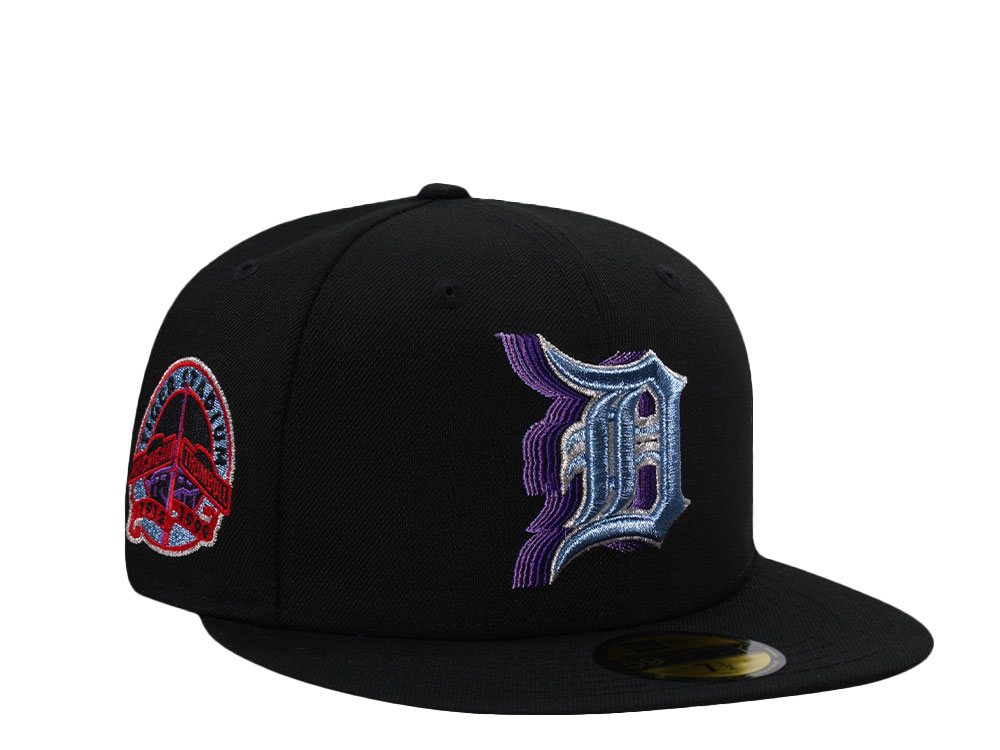New Era Detroit Tigers Tiger Stadium Black Prime Edition 59Fifty Fitted Gorra