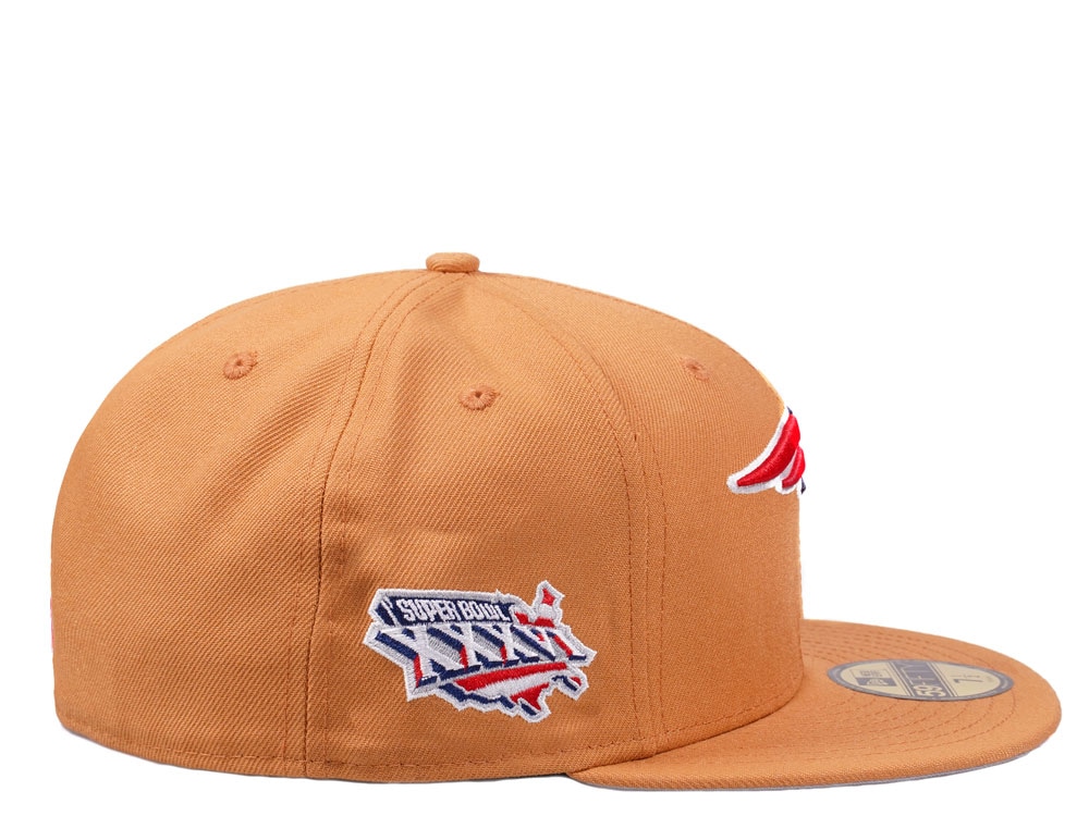 New Era New England Patriots Super Bowl XXXVI Golden Memories Collection 59Fifty Fitted Gorra