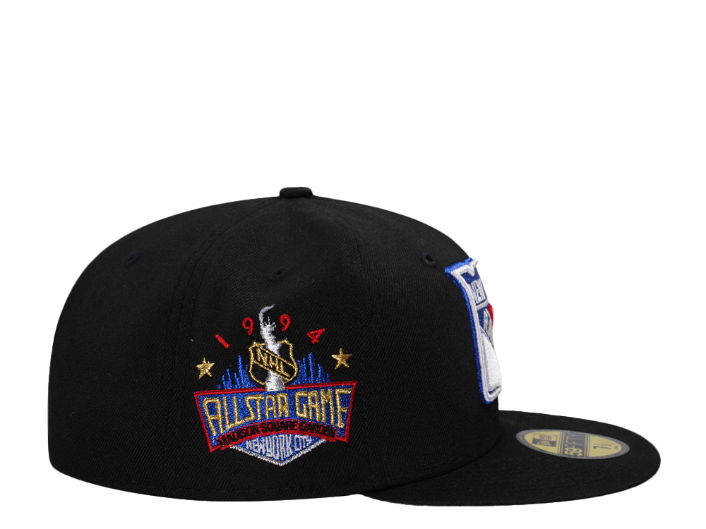 New Era New York Rangers All Star Game 1994 Black Throwback Edition 59Fifty Fitted Gorra