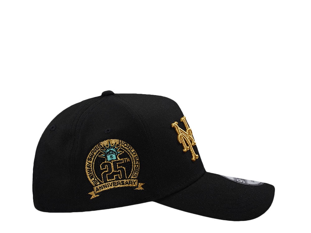 New Era New York Subway Series 25th Anniversary Black Prime Edition 9Forty A Frame Snapback Gorra