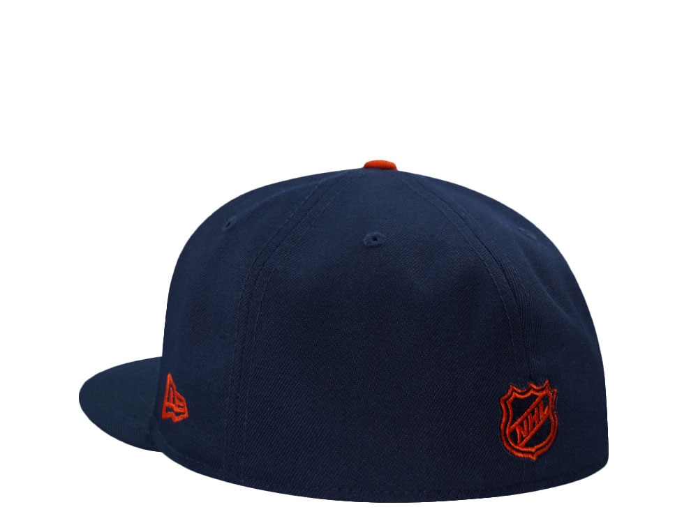 New Era New York Islanders Final Regular Season Home Game Navy Two Tone Edition 59Fifty Fitted Gorra