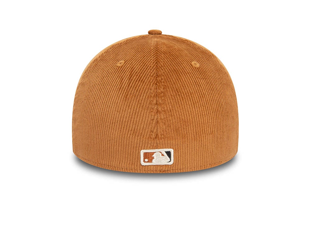 New Era Los Angeles Dodgers Cord Brown 39Thirty Stretch Gorra