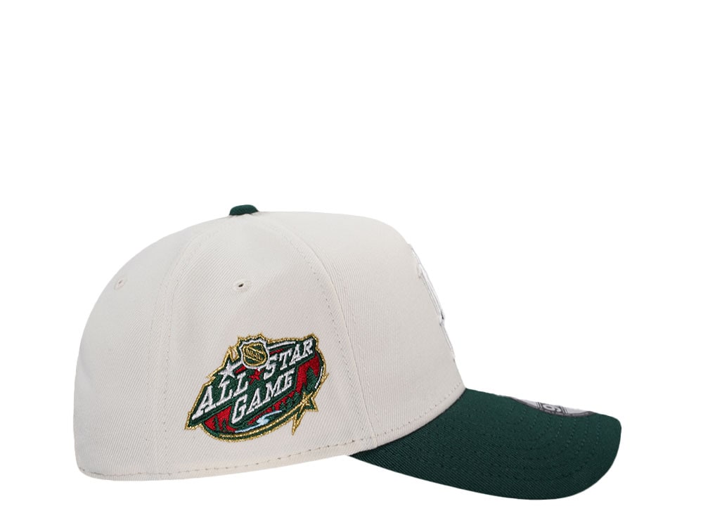 New Era Minnesota Wild All Star Game 2004 Chrome Two Tone Edition 9Forty A Frame Snapback Gorra