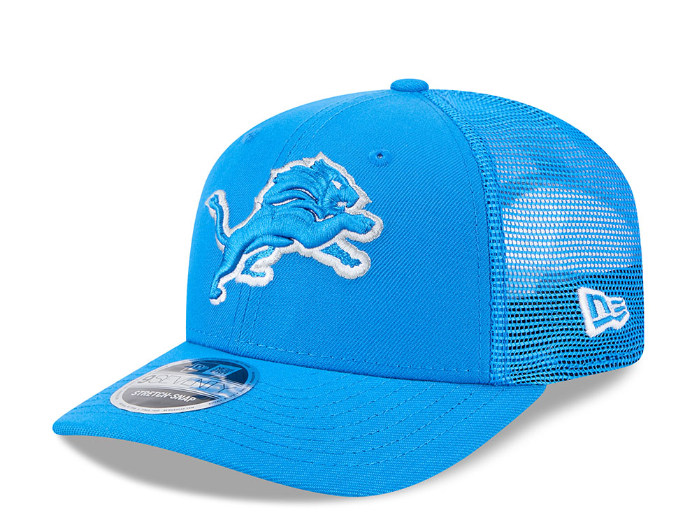 New Era Detroit Lions Blue Edition 9Seventy Trucker Snapback Gorra