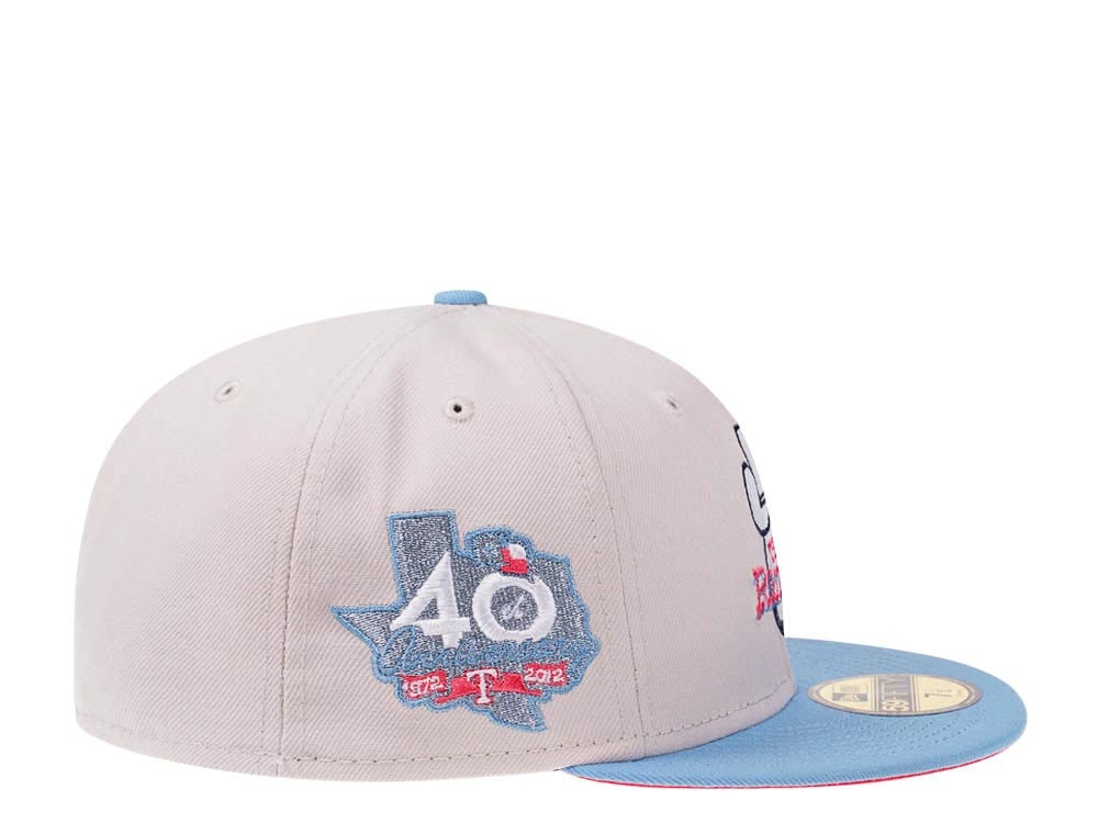 New Era Texas Rangers 40th Anniversary Iced Lava Edition 59Fifty Fitted Gorra