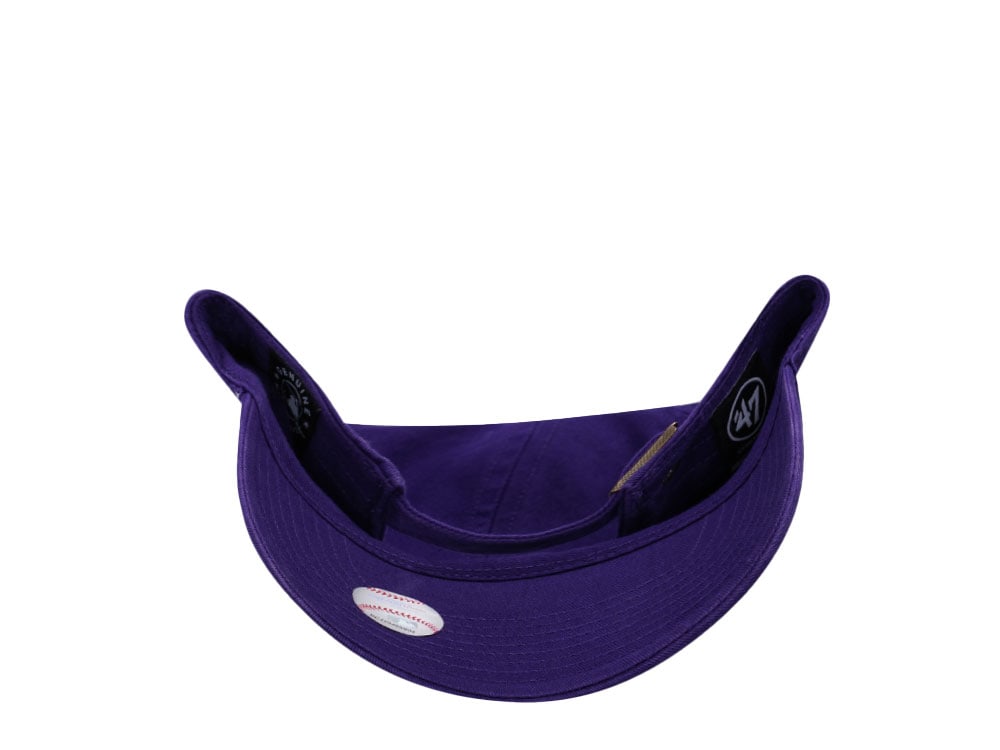 47Brand New York Yankees Purple Clean up Strapback Gorra
