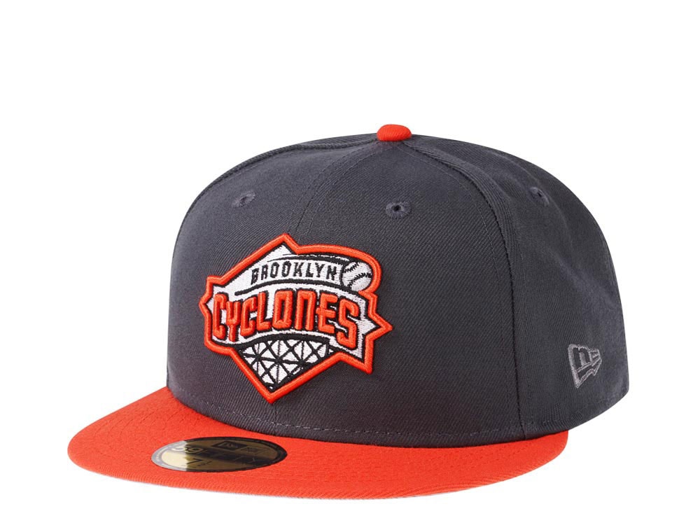 New Era Brooklyn Cyclones Two Tone Orange Edition 59Fifty Fitted Gorra