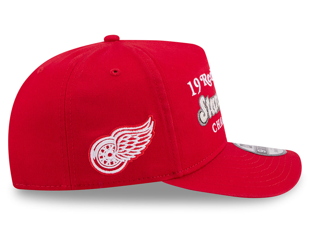 New Era Detroit Red Wings Stanley Cup Champions 1997 Historic Red Edition 9Fifty A Frame Snapback Gorra