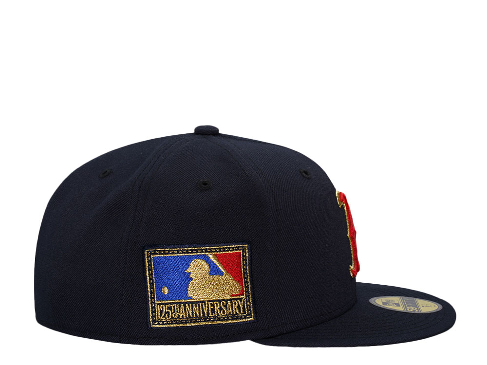 New Era Boston Red Sox MLB 125th Anniversary Navy Edition 59Fifty Fitted Gorra