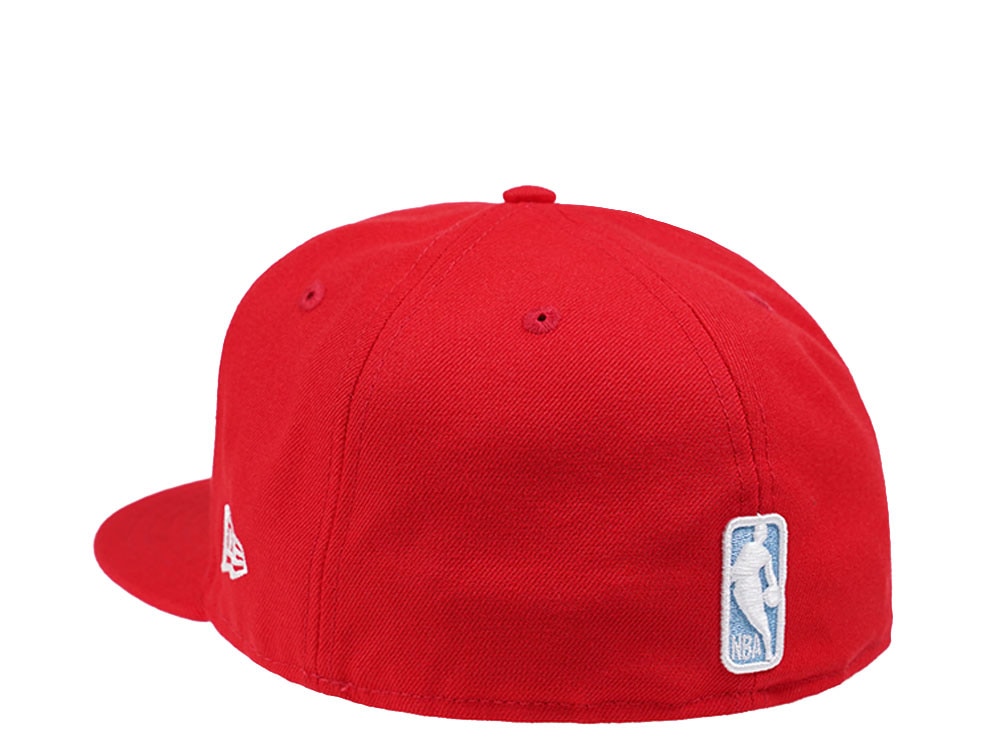 New Era Chicago Bulls Red and Blue Edition 59Fifty Fitted Gorra
