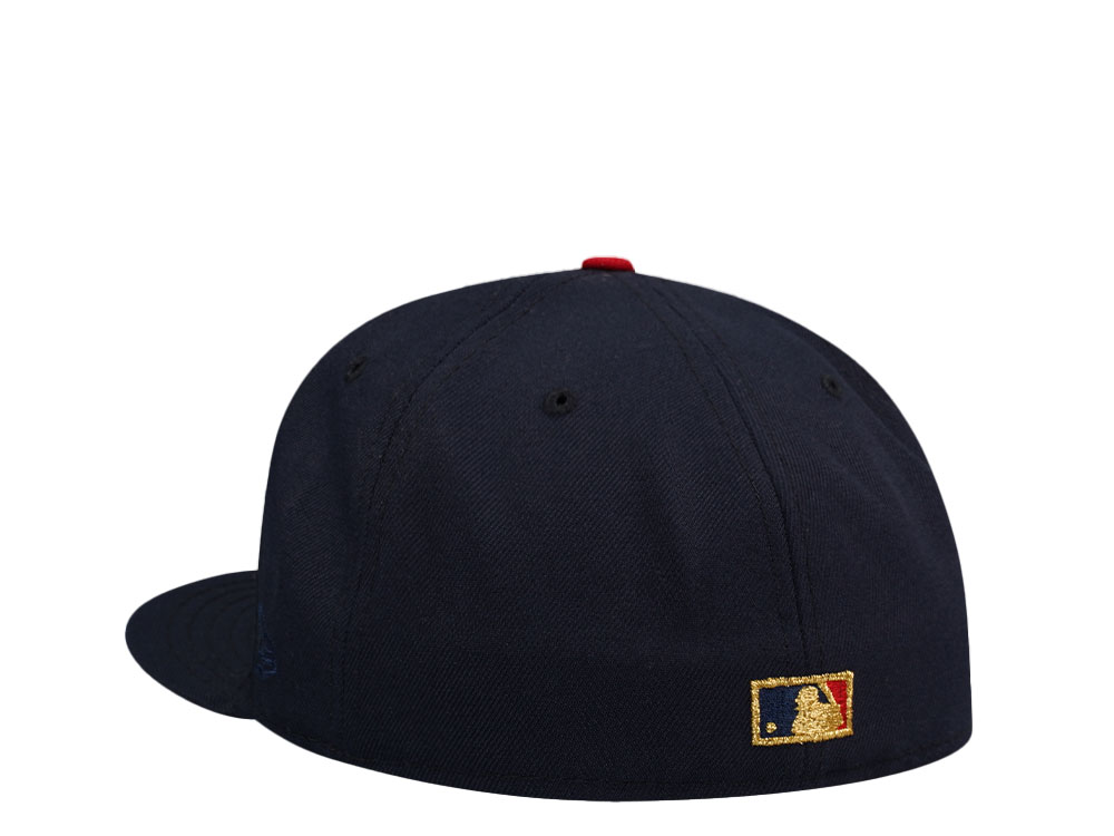 New Era Cleveland Indians American League Throwback Edition 59Fifty Fitted Gorra