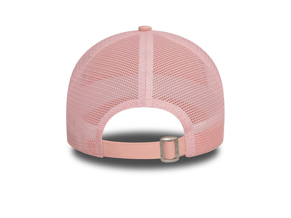New Era Pink Basic Womens Trucker 9Twenty Strapback Gorra