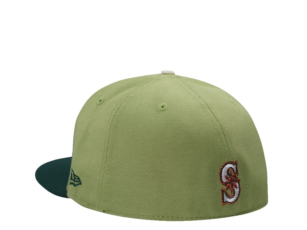 New Era Seattle Mariners 20th Anniversary Green Two Tone Edition 59Fifty Fitted Gorra