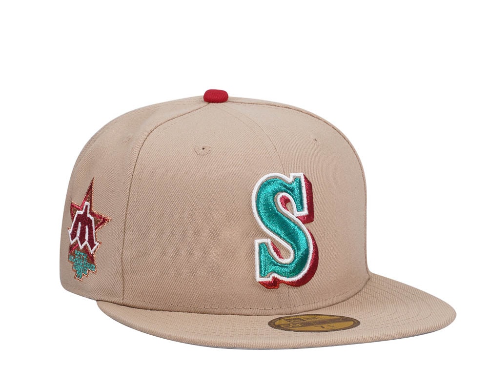 New Era Seattle Mariners 50th All Star Game 1979 Metallic Elite Edition 59Fifty Fitted Gorra