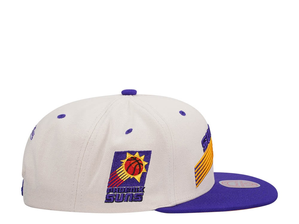 Mitchell & Ness Phoenix Suns Sail Off White Two Tone Snapback Gorra