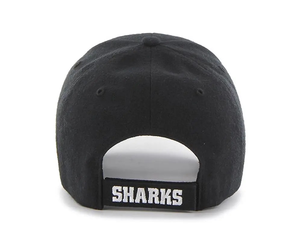 47brand San Jose Sharks Classic Curved Adjustable Gorra