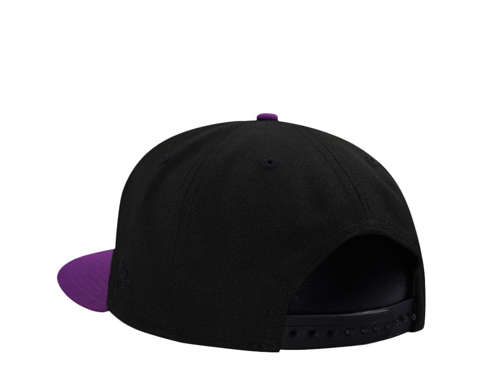 New Era Houston Astros Astrodome Black Sparkling Grape Edition 9Fifty Snapback Gorra