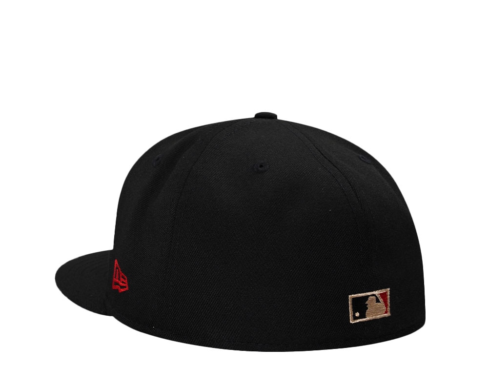 New Era St. Louis Cardinals 100th Anniversary Black Throwback Edition 59Fifty Fitted Gorra