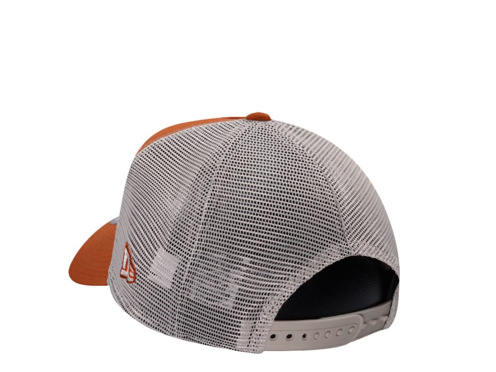 New Era Chicago Blackhawks Classic Rust Trucker Edition 9Forty A Frame Snapback Gorra