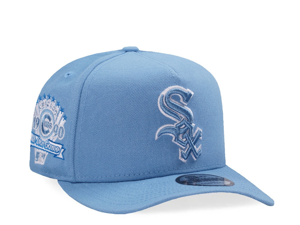 New Era Chicago White Sox All Star Game 1990 Sky Blue Prime Edition 9Fifty A Frame Snapback Gorra