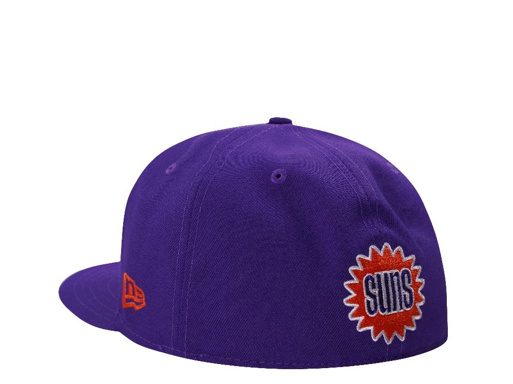 New Era Phoenix Suns 35th Anniversary Purple Prime Edition 59Fifty Fitted Gorra
