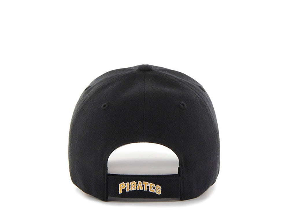 47Brand Pittsburgh Pirates Black and Yellow Classic Strapback Gorra