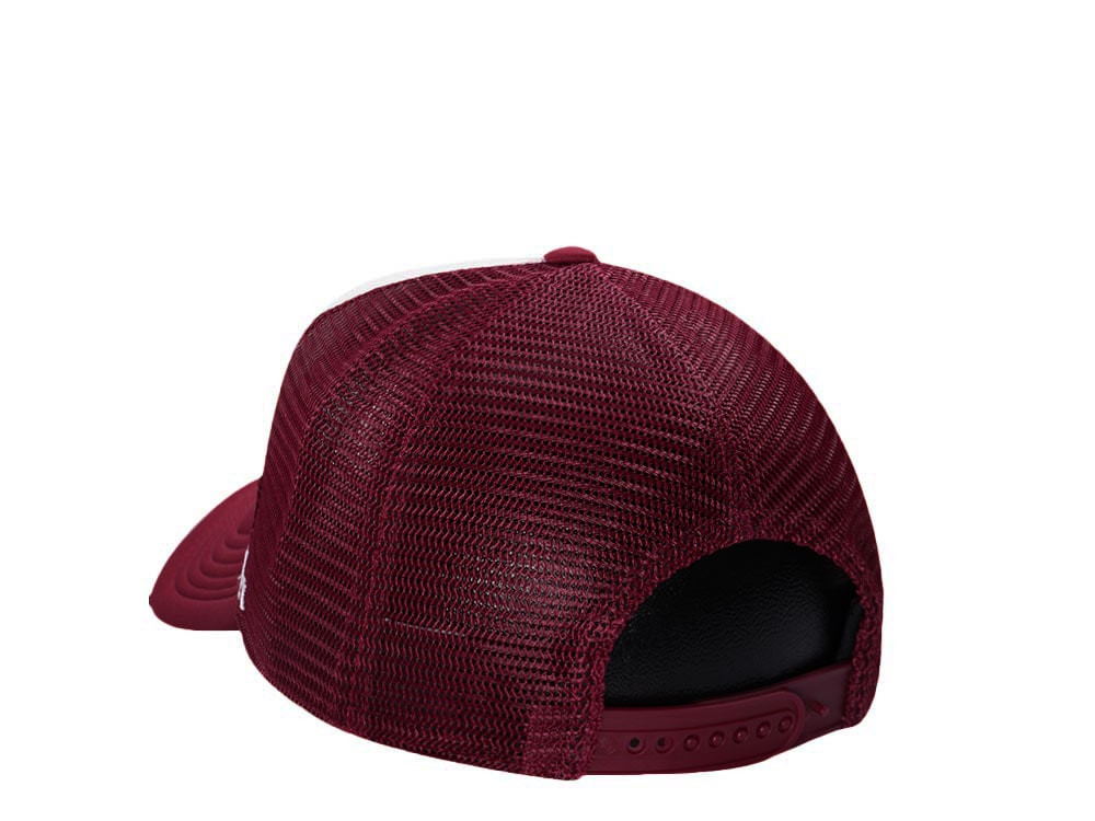 47Brand Philadelphia Phillies Cardinal Tri Tone Foam Offside Trucker Snapback Gorra
