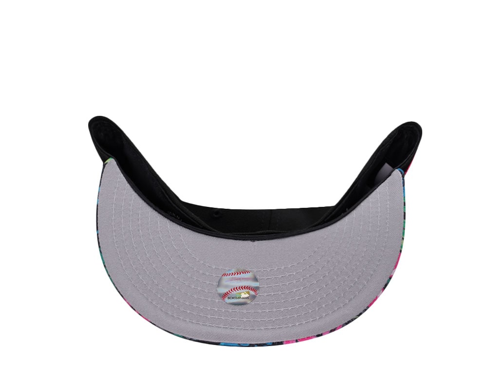 New Era Miami Marlins Floral Summer Two Tone Edition 59Fifty Fitted Gorra