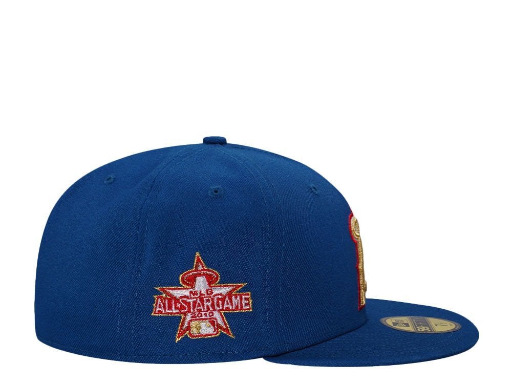 New Era Anaheim Angels All Star Game 2010 Metallic Prime Edition 59Fifty Fitted Gorra