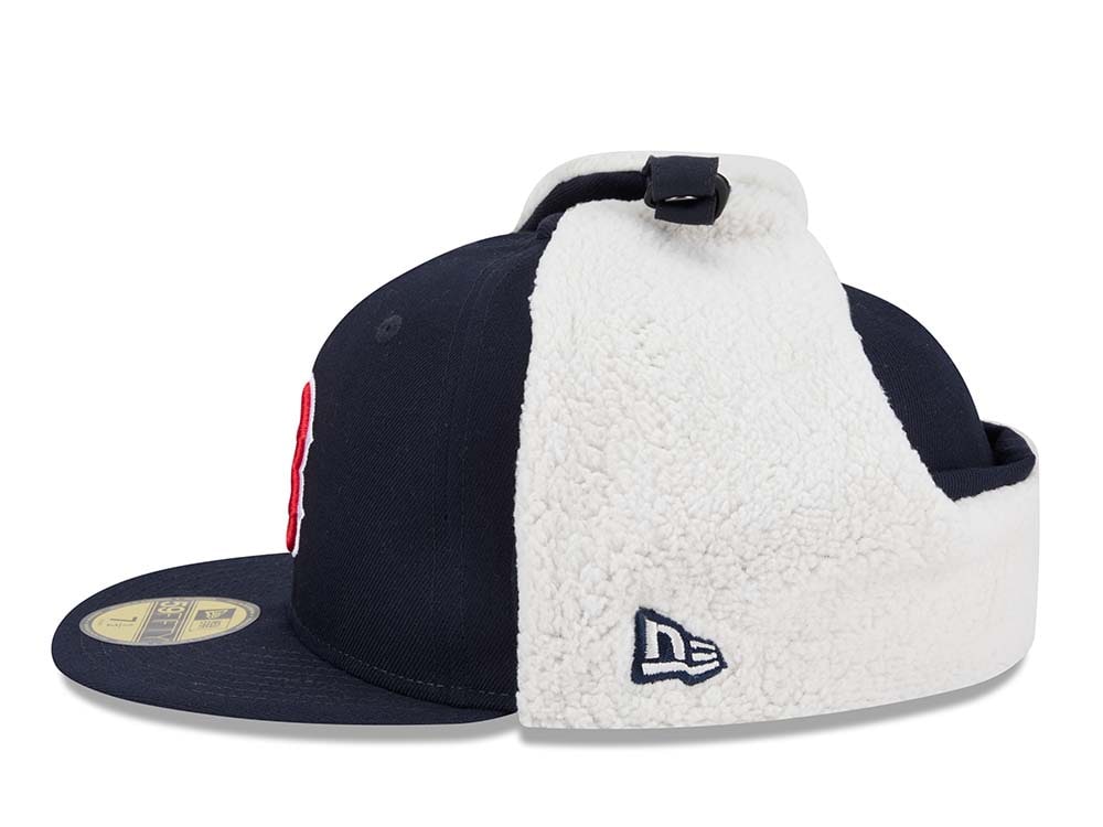 New Era Boston Red Sox Classic Navy 59Fifty Dogear Fitted Gorra